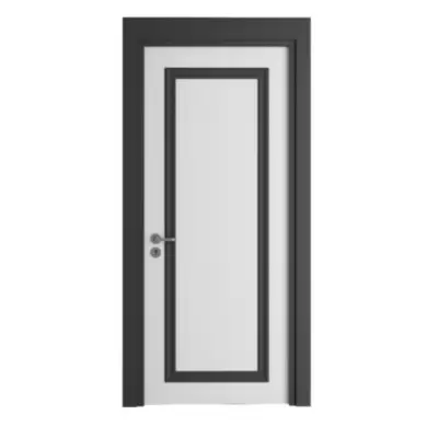 Antrasit Beyaz - P01 Profilli İç Mekan Kapısı