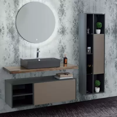 Lnrt Timber Bathroom Cabinet 125 cm