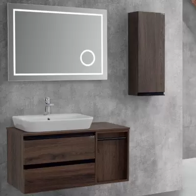 Lnrt Ritmo Bathroom Cabinet 90 cm