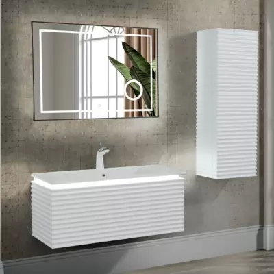 Lnrt Fuga Bathroom Cabinet 100 cm