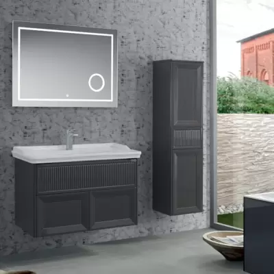Lnrt Deco Bathroom Cabinet 100 cm