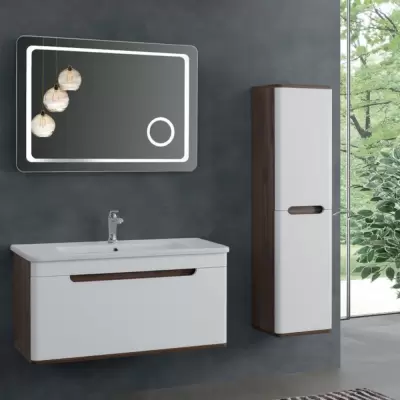 Lnrt Wing Bathroom Cabinet 100 cm