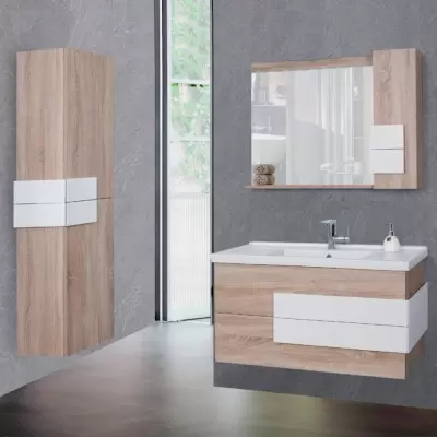 Lnrt Talya Bathroom Cabinet 100 cm