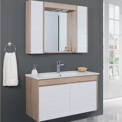 Lnrt Strip Bathroom Cabinet 100 cm