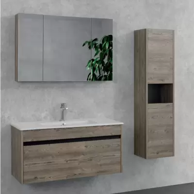 Lnrt Balat Bathroom Cabinet 100 cm