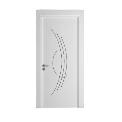 White F-05 Jointed Interior Door